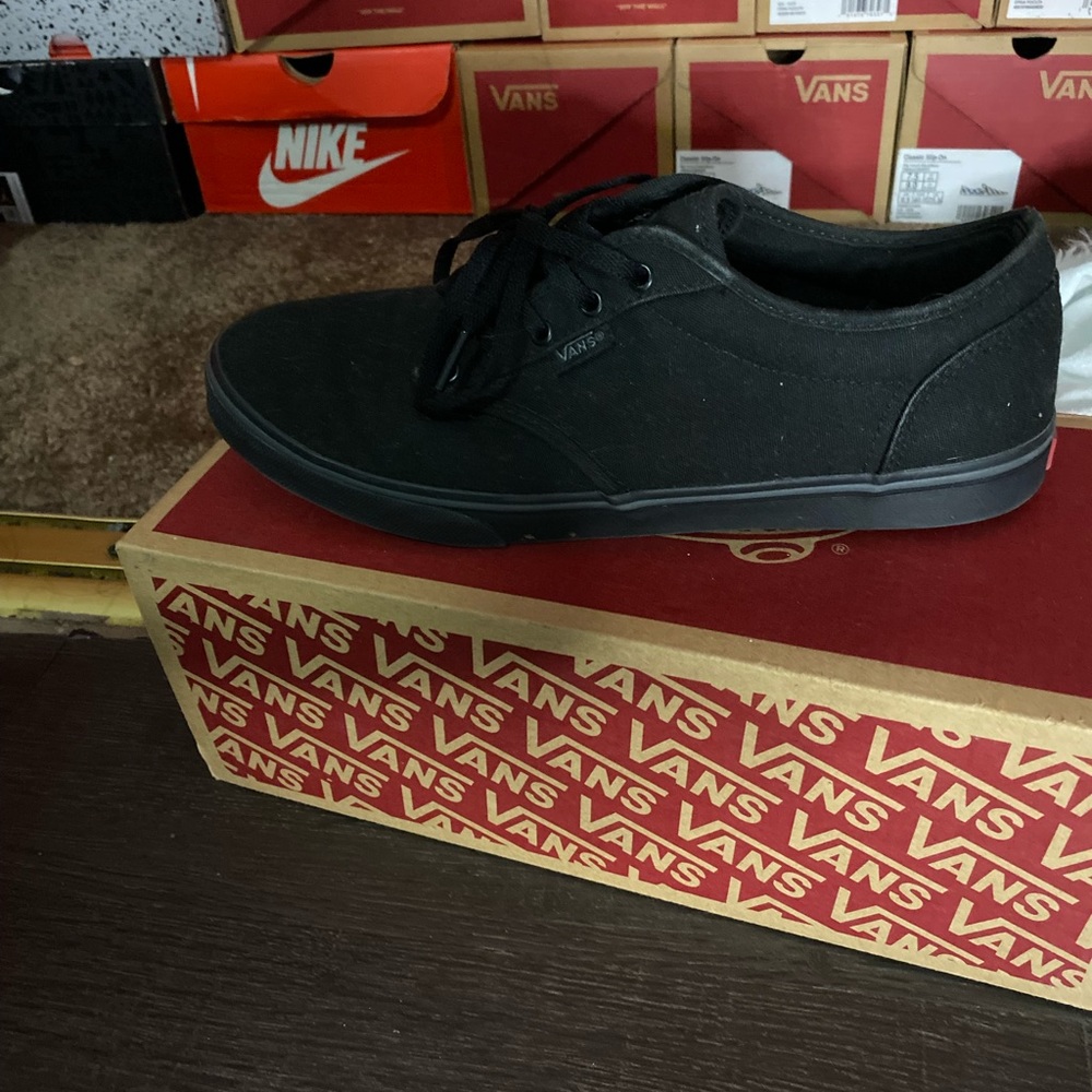 All black vans